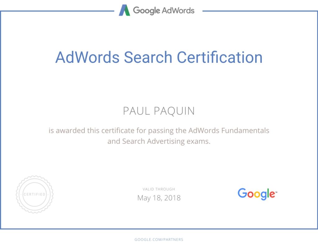 google-adwords-certified